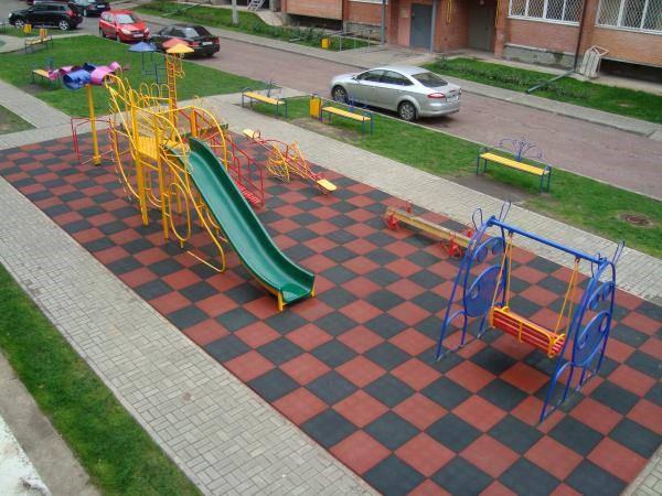 резиновая плитка