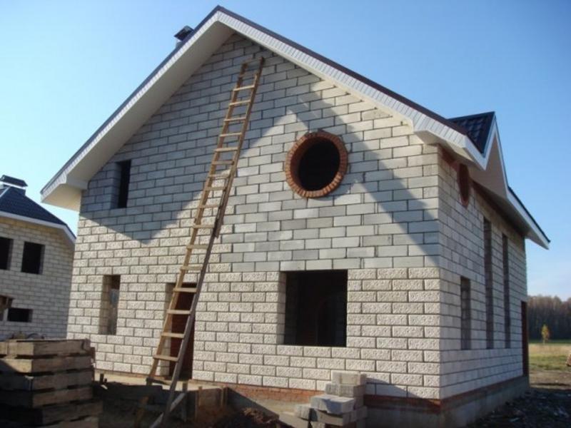 дом из керамзитобетонных блоков своими руками