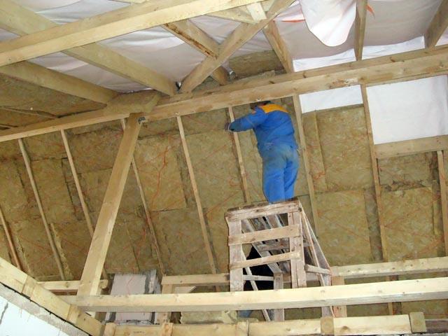 Утепление крыши мансарды своими руками