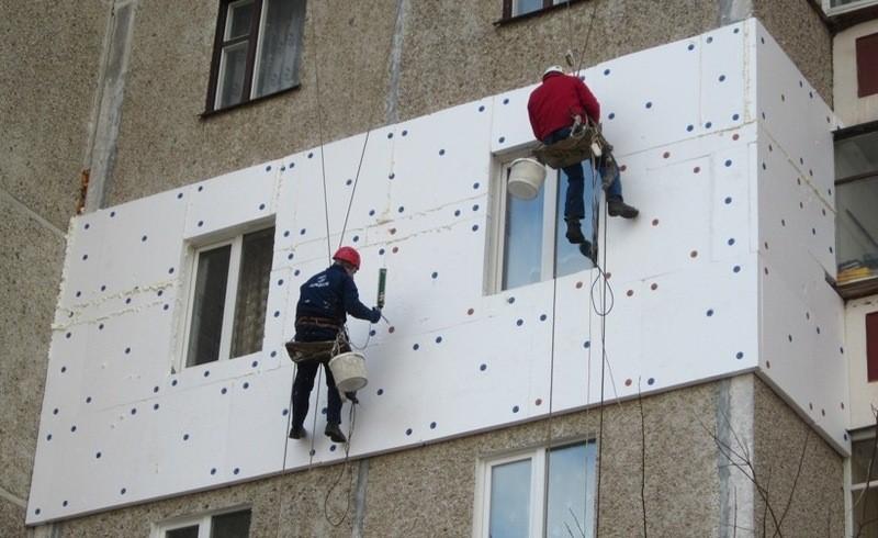 утепление панельных стен пенопластом