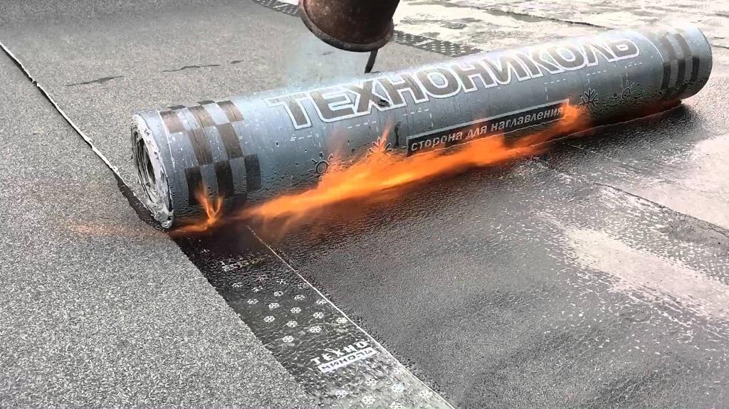 Монтаж наплавляемой кровли