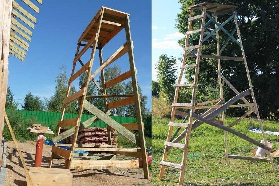 Строительные леса самостоятельно