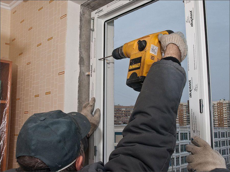 Установка пластиковых окон