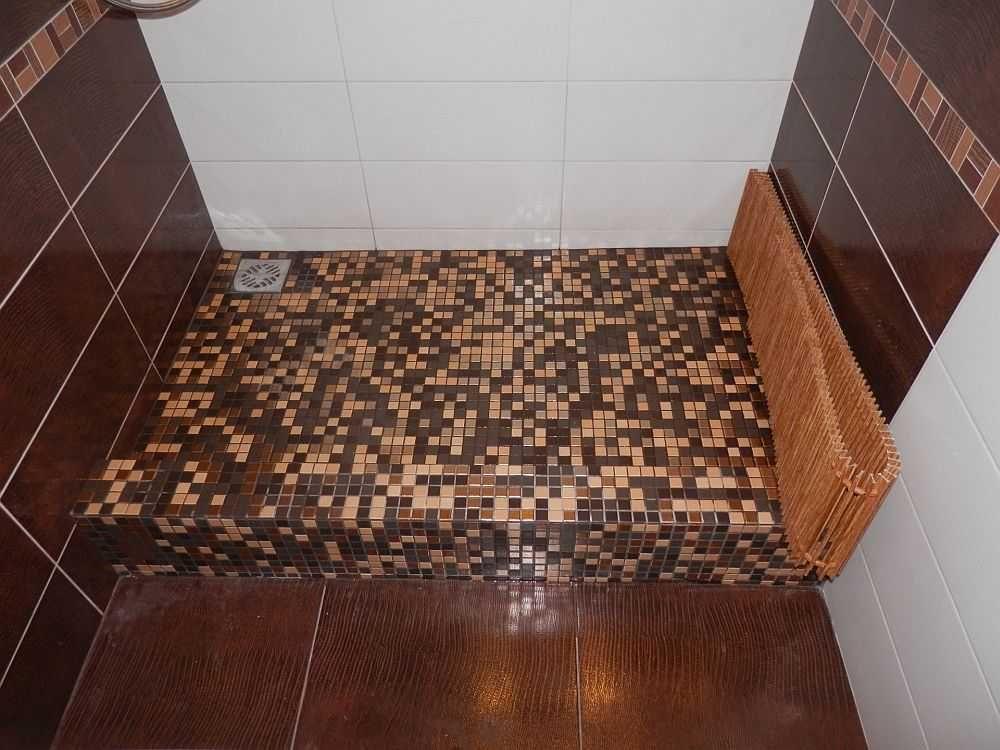 Душевая с трапом