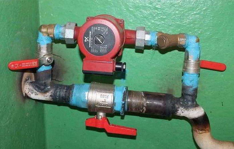 Установка циркуляционного насоса своими руками
