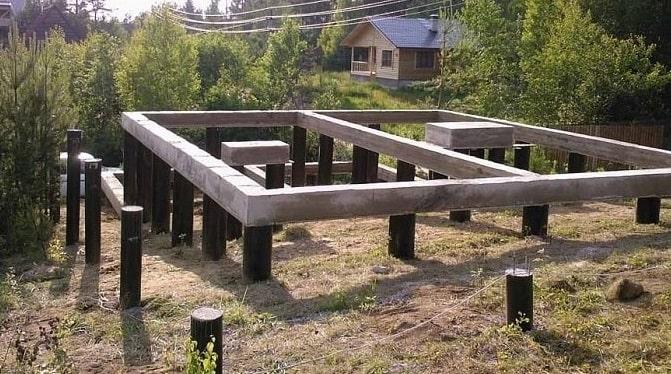 свайный фундамент Свайно винтовой фундамент для дома из газобетона