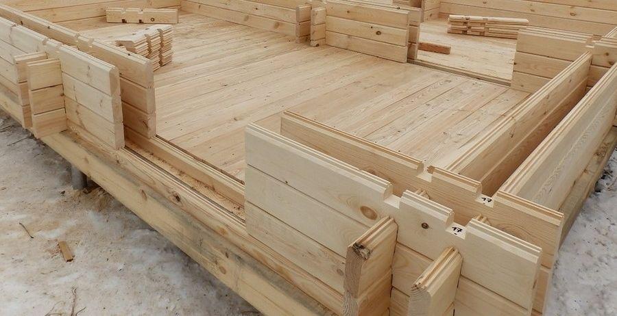 Дом из двойного бруса технология