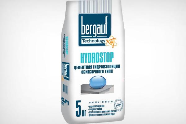 Гидроизоляция цементная Bergauf Hydrostop